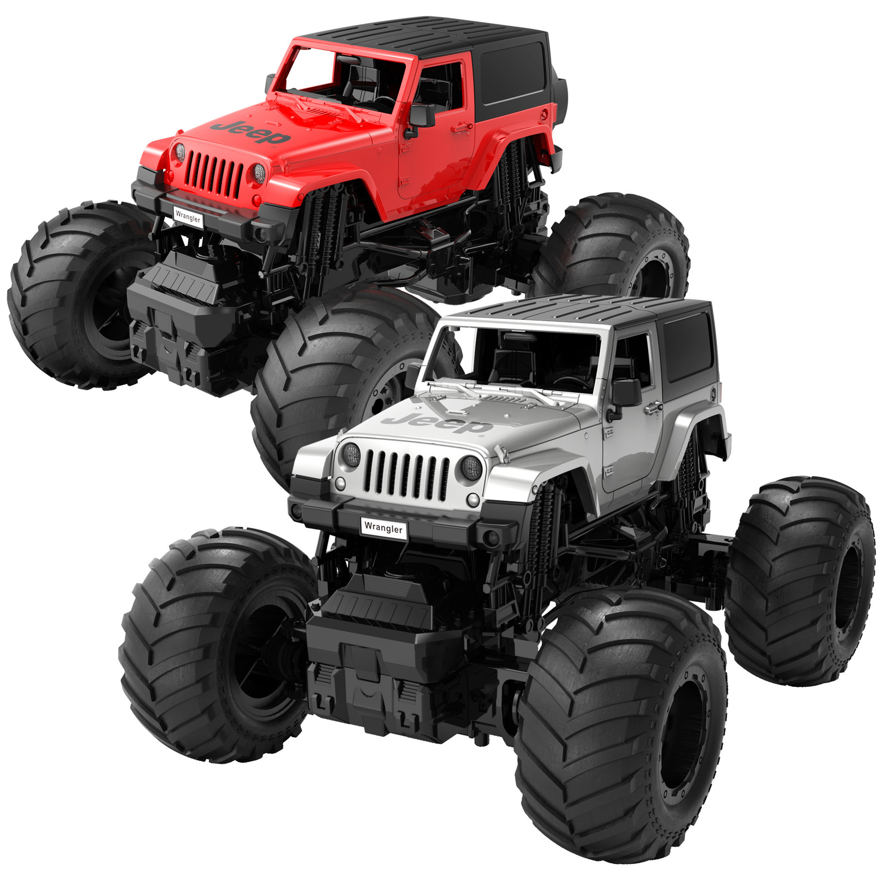Double E Jeep Wrangler RC Crab-Stunt Monster Truck