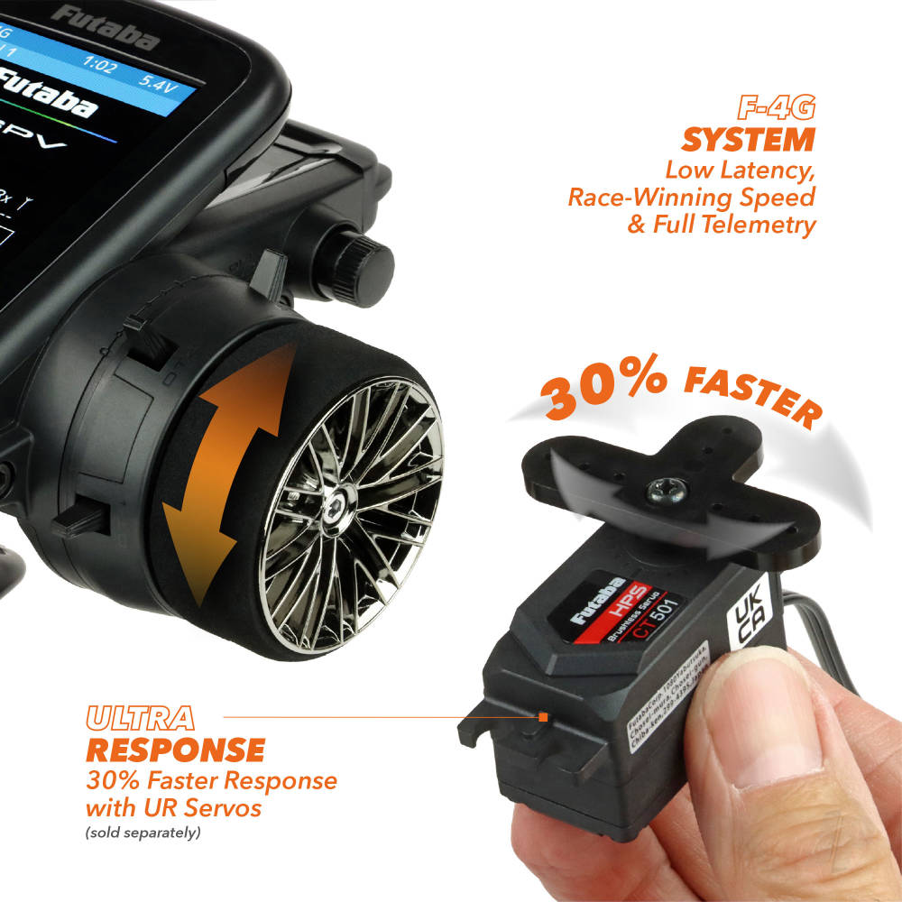 Futaba T6PV 6-Channel Surface Radio with R304SB Rx-3