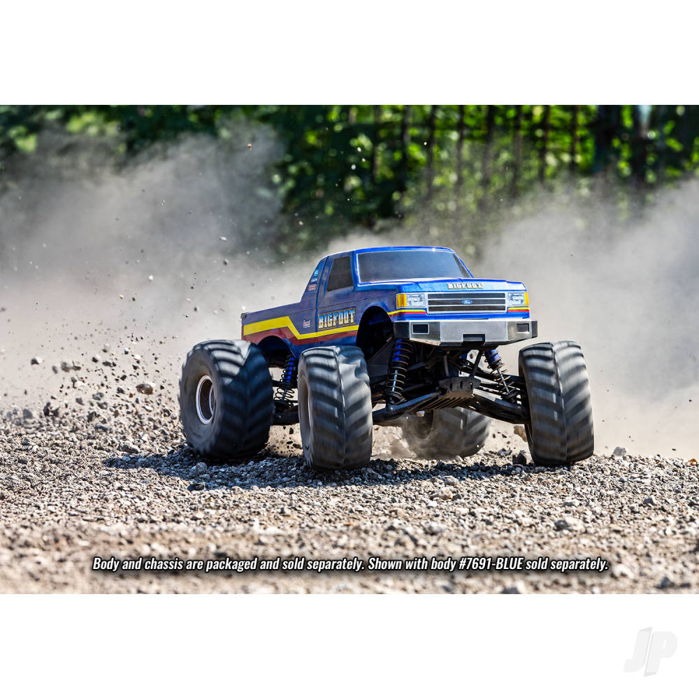 Traxxas X-Maxx MT Chassis 1:6 8S 4WD Electric Monster Truck, (+ TQi 2-ch, VXL-8s, Velineon 1200XL, TSM, Belted Tyres)-24