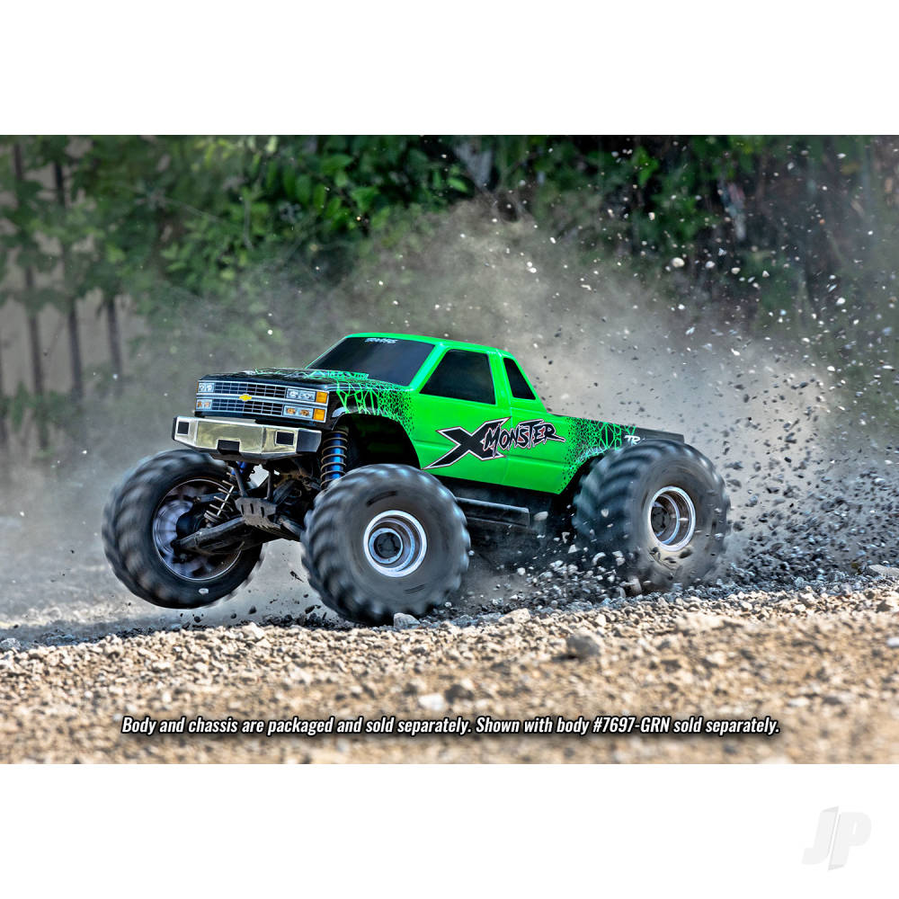 Traxxas X-Maxx MT Chassis 1:6 8S 4WD Electric Monster Truck, (+ TQi 2-ch, VXL-8s, Velineon 1200XL, TSM, Belted Tyres)-30