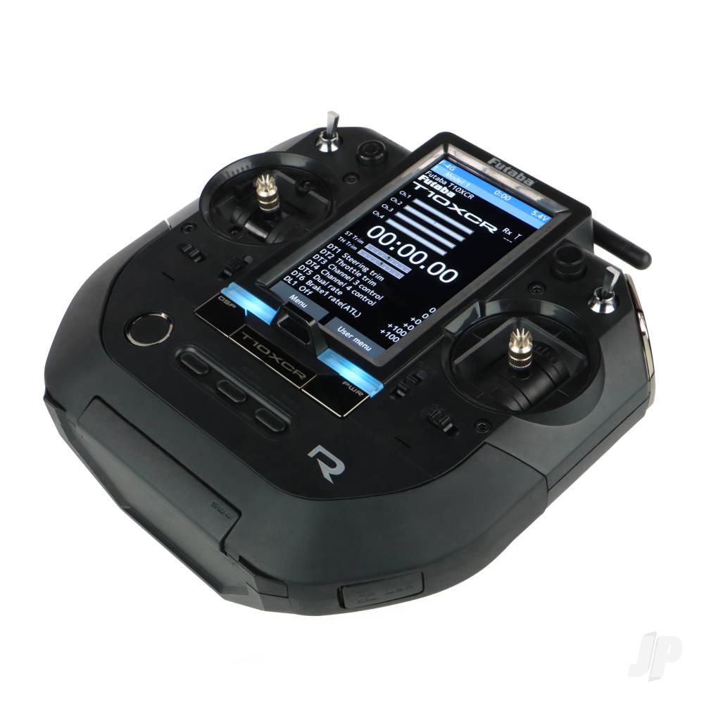 Futaba T10XCR 10-Channel Surface Radio with R404SBS-E Rx-10