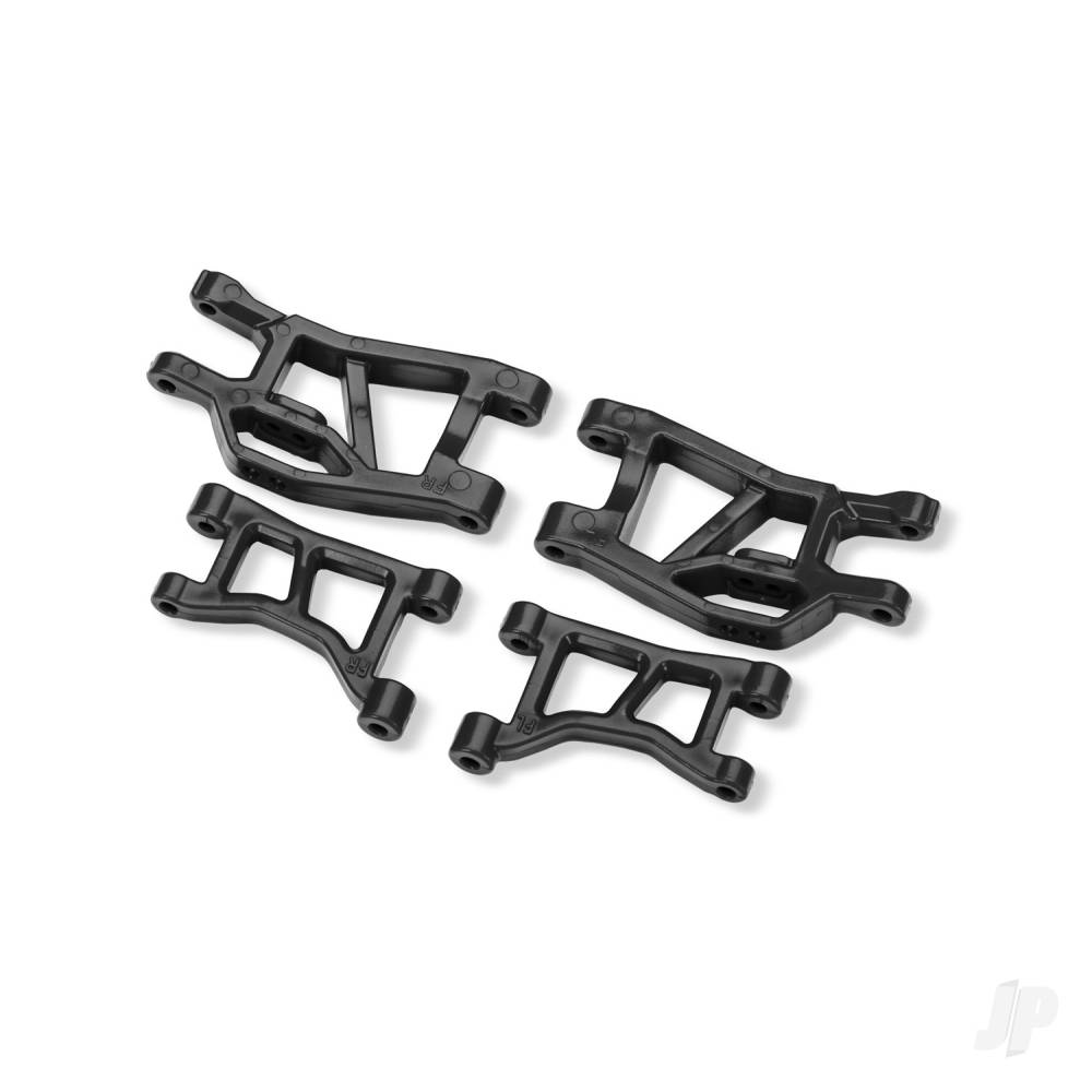 Traxxas Black Front Upper & Lower Suspension Arms (L&R)