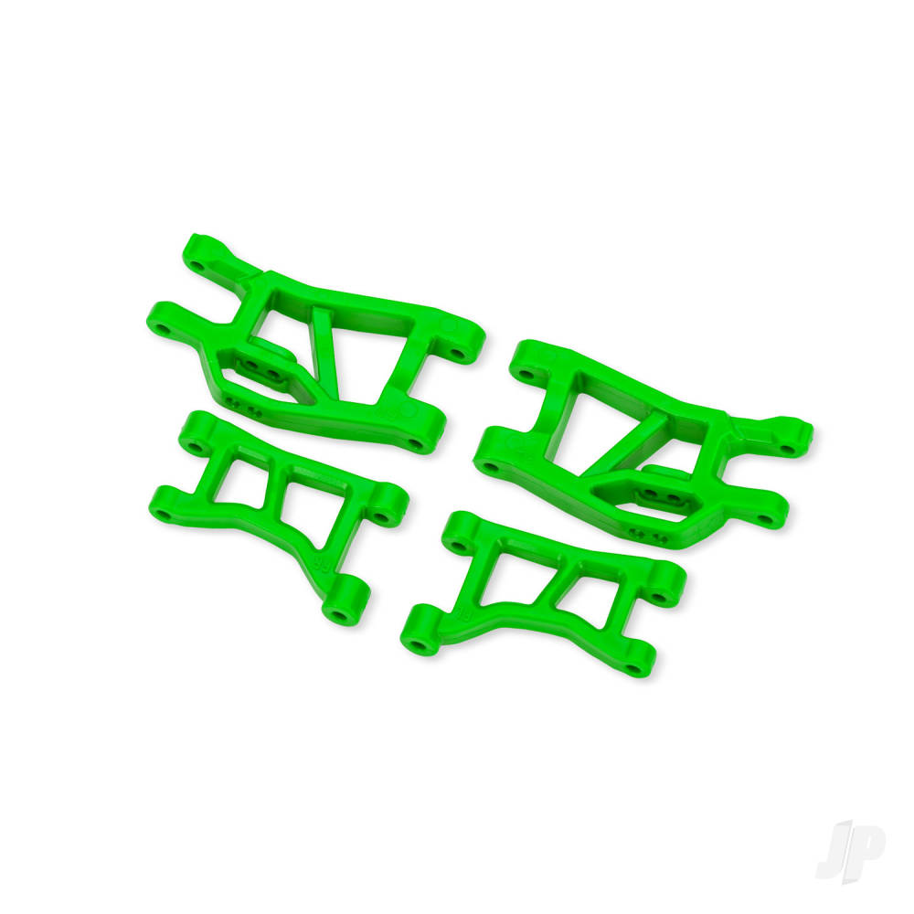 Traxxas Green Front Upper & Lower Suspension Arms (L&R)