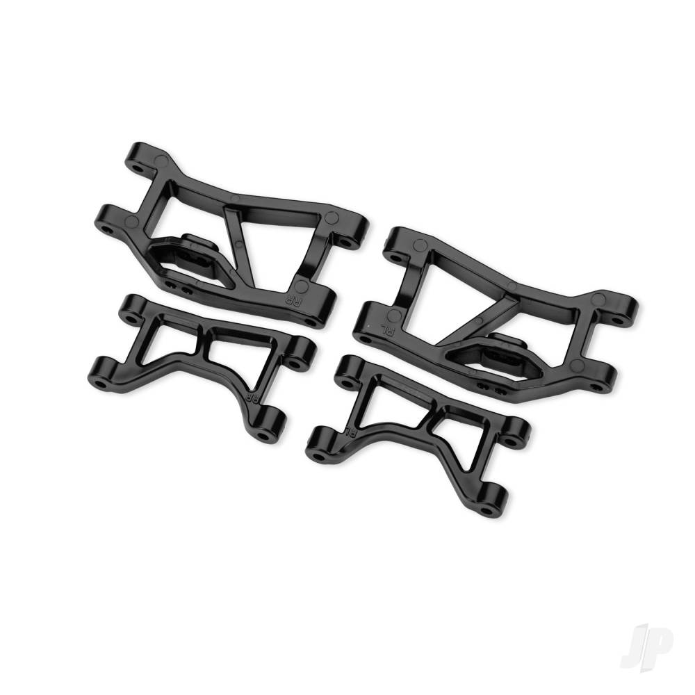 Traxxas Black Rear Upper & Lower Suspension Arms (L&R)