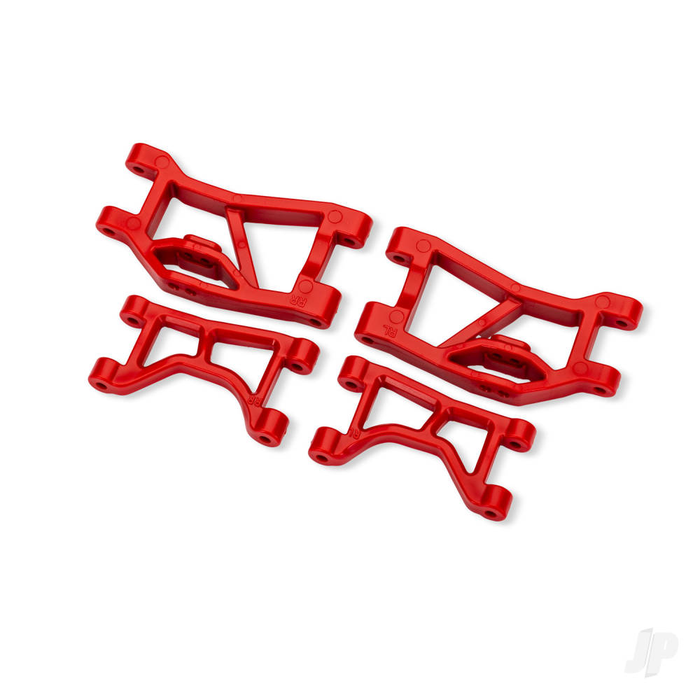 Traxxas Red Rear Upper & Lower Suspension Arms (L&R)