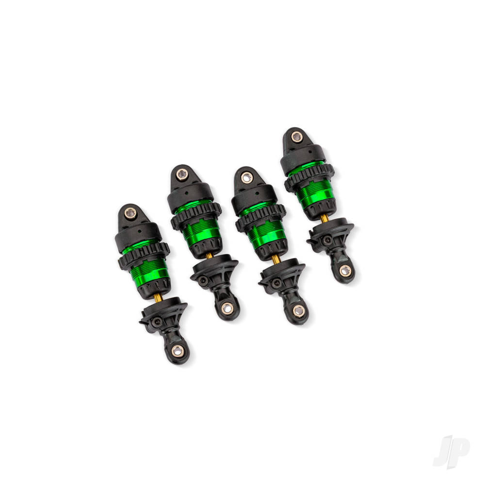 Traxxas Green Aluminium Mini GTR Short Shocks (4)
