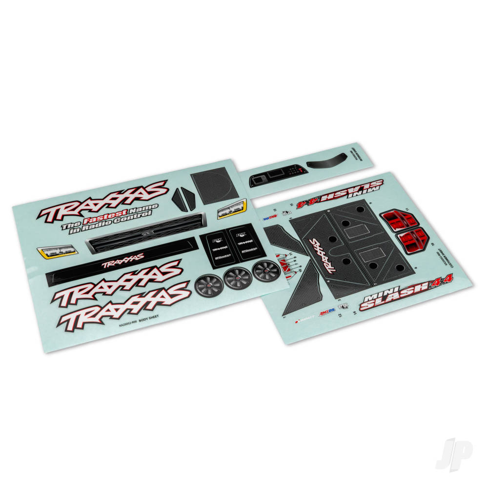 Traxxas Mini Slash 4X4 Decal Sheets