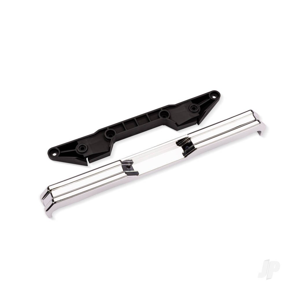 Traxxas X-Truck BIGFOOT #8 4X4 Chrome Rear Bumper w/ Support