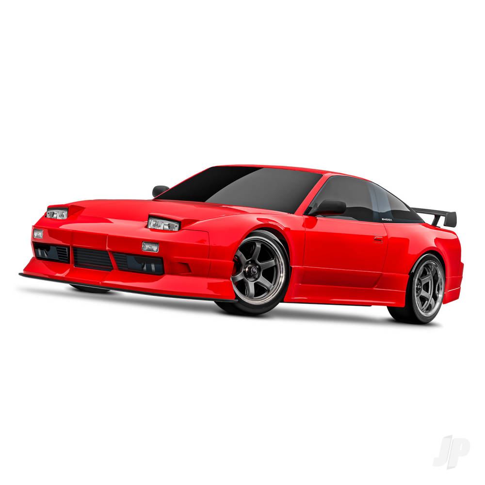 Traxxas 4-Tec Drift Nissan 240SX 1:10 2WD RTR Electric, Red (+ TQi 3-ch, XL-5, Titan Drift 21T, Clipless Body)