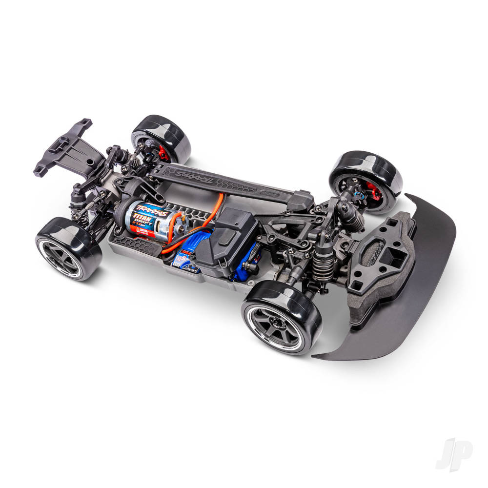 Traxxas 4-Tec Drift Nissan 240SX 1:10 2WD RTR Electric, Black (+ TQi 3-ch, XL-5, Titan Drift 21T, Clipless Body)-5