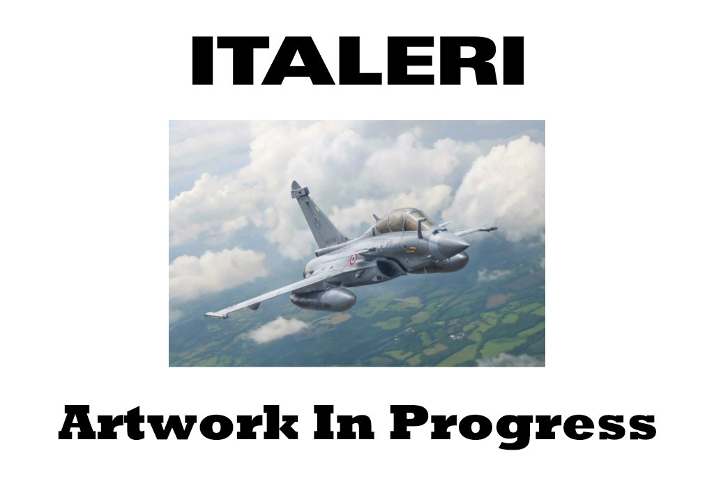 Italeri Rafale B Two-Seat French Fighter Aircraft