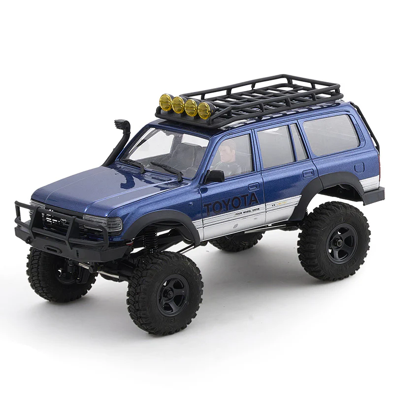 FMS 1:18 FCX18 LC80 Toyota Land Cruiser 80 V2 RTR - Blue-1