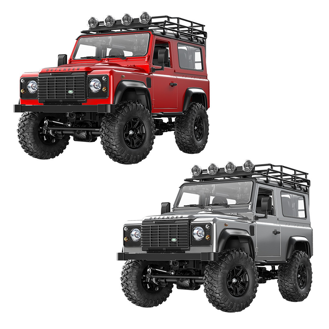 Double E Red 1/14 Land Rover Defender 90 RC Crawler Pro