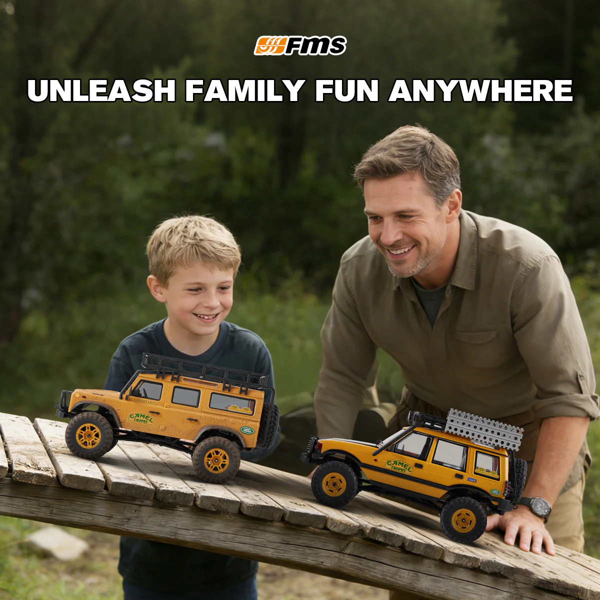 FMS 1:24 FCX24M Land Rover RTR - Defender 90-4