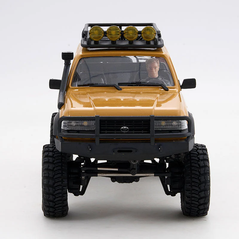 FMS 1:18 FCX18 LC80 Toyota Land Cruiser 80 V2 RTR - Yellow-4