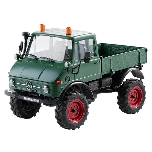 【希少】FMS Mercedes-Benz Unimog 421RTR 1/24 FMS 1:24 FCX24 Mercedes-Benz Unimog 421 RTR - Green | Voltage Models