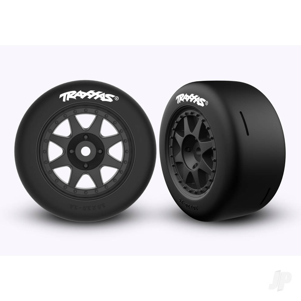 Traxxas T&W WHT WHL SLICK TIRE FRONT