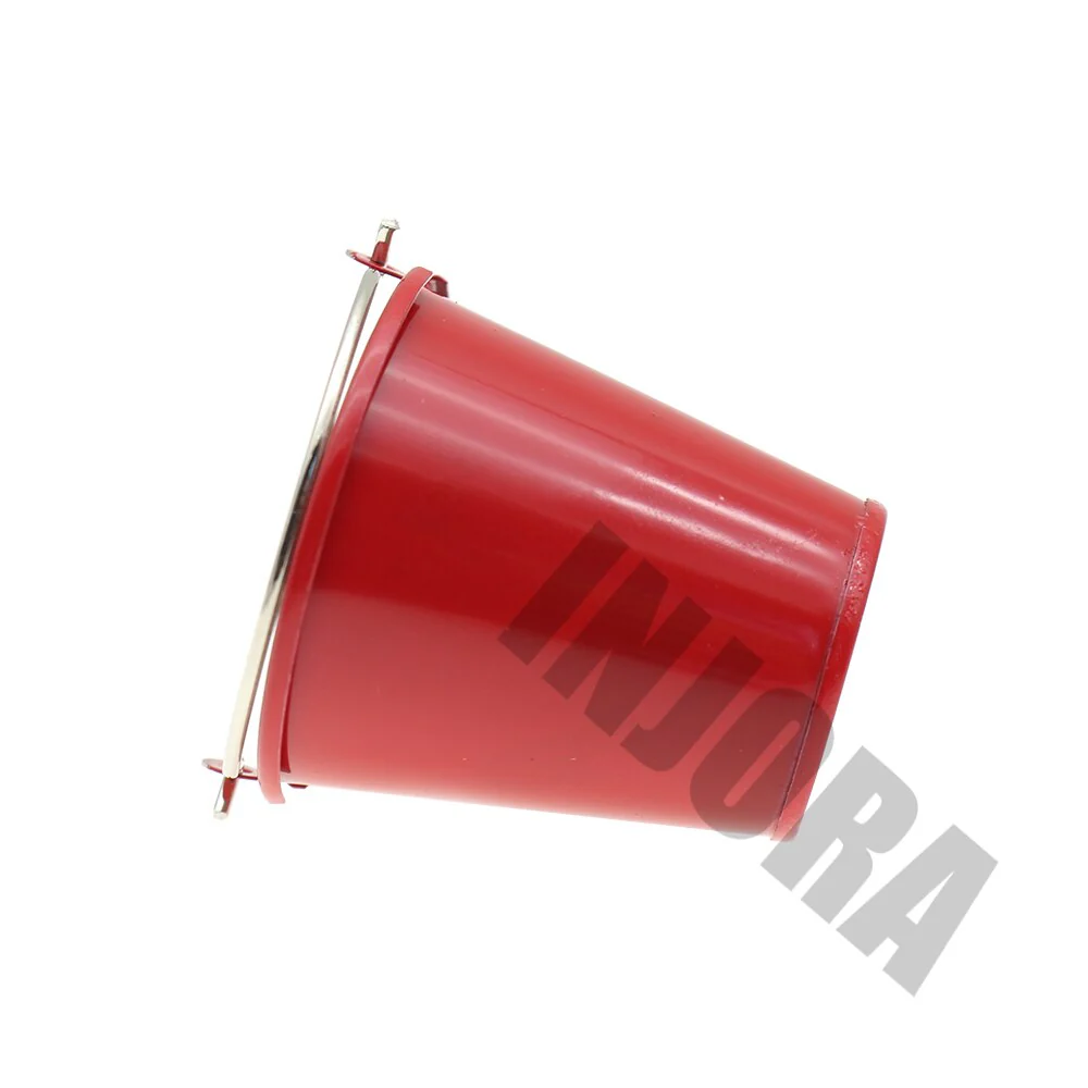 INJORA Mini Red Bucket / Pail Tools Model for 1/10 RC Crawler-3