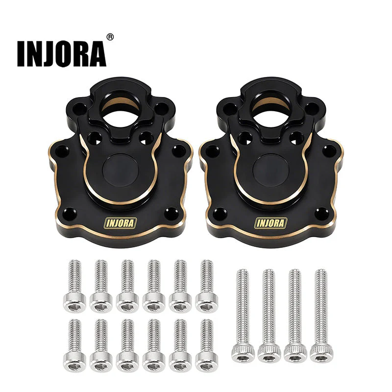 INJORA 29g/pcs Brass Rear Inner Portal Housings for 1/10 FMS FCX10 K5 LC80-1