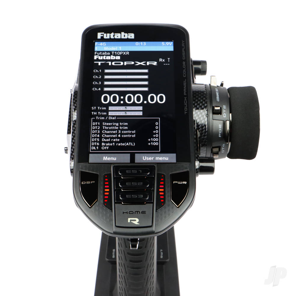 Futaba T10PXR 10-Channel Surface Radio with R404SBS-E Rx-12