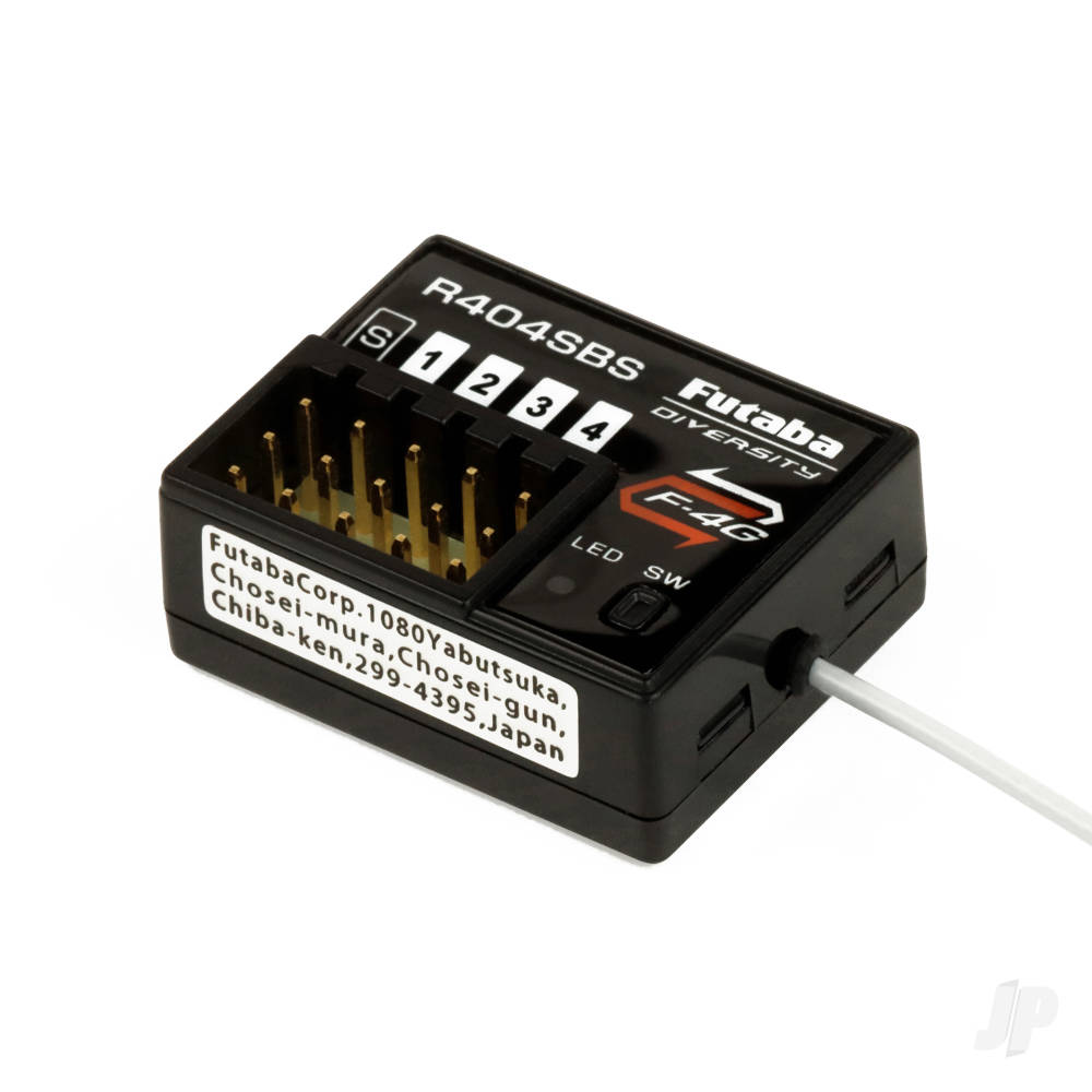 Futaba T10PXR 10-Channel Surface Radio with R404SBS Rx-14