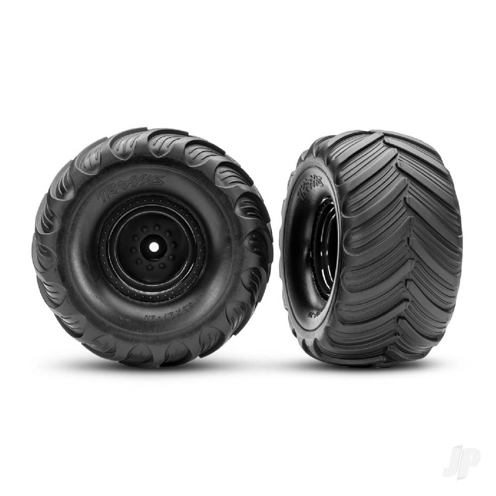 traxxas-black-monster-truck-wheels-terra-groove-tyres-2