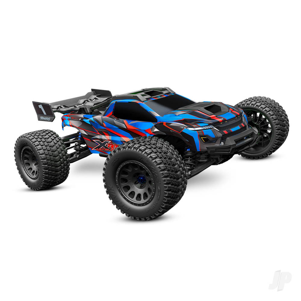Traxxas XRT Ultimate 1:6 8S 4WD Electric Race Truck, BueX (+ TQi 2-ch Link, VXL-8s, Velineon 1200XL, TSM)