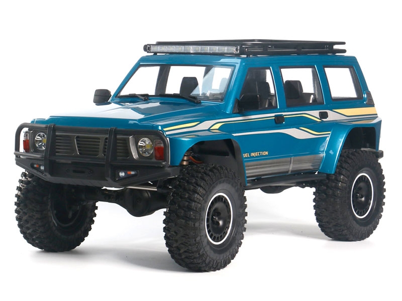 Yikong 1/10 4WD Tank Turn RC BR Crawler Hyd - Blue
