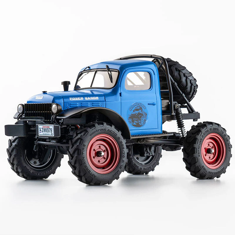 FMS 1:24 FCX24S Power Wagon S RTR - Blue-1