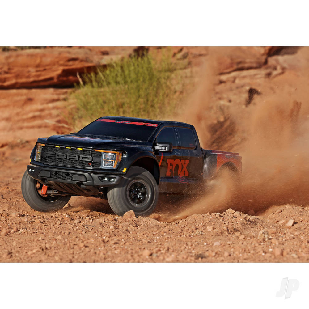 Traxxas Ford Raptor R Ultimate 1:10 Pro Scale 4WD Brushless Electric RTD Replica Truck, FOX1 (+ TQi 2-ch, TSM, VXL-4S, Velineon 540XL, Clipless Body)-7