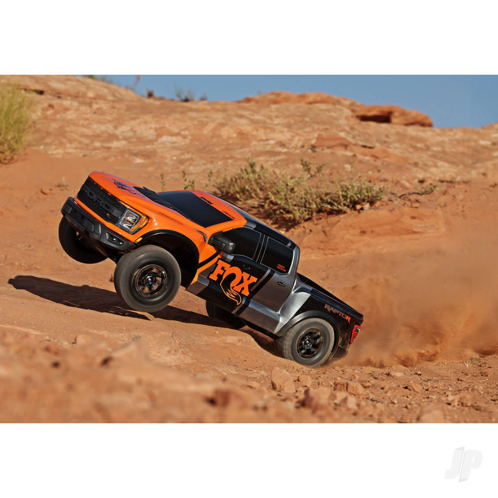 Traxxas Ford Raptor R Ultimate 1:10 Pro Scale 4WD Brushless Electric RTD Replica Truck, FOX2 (+ TQi 2-ch, TSM, VXL-4S, Velineon 540XL, Clipless Body)-7