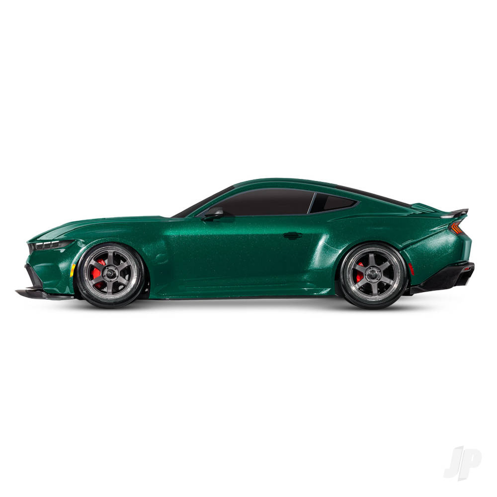 Traxxas 4-Tec Drift 2024 Ford Mustang 1:10 2WD RTR Electric, Green (+ TQi 3-ch, XL-5, Titan Drift 21T, Clipless Body)-2