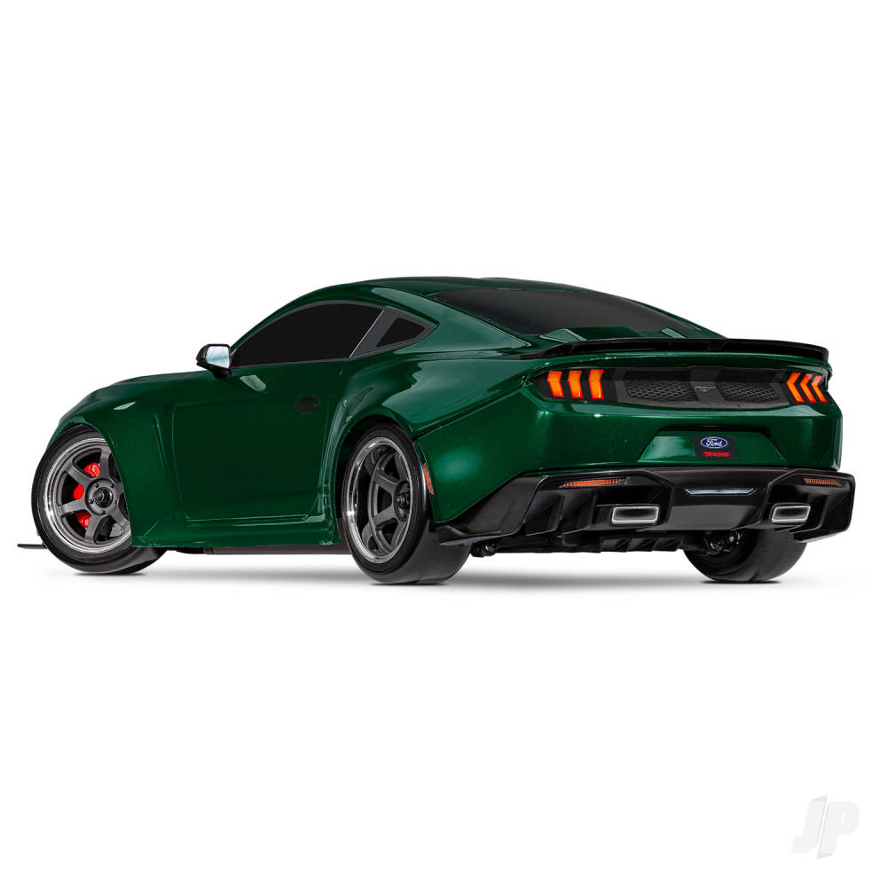 Traxxas 4-Tec Drift 2024 Ford Mustang 1:10 2WD RTR Electric, Green (+ TQi 3-ch, XL-5, Titan Drift 21T, Clipless Body)-4
