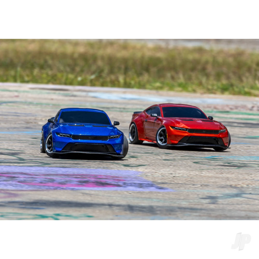 Traxxas 4-Tec Drift 2024 Ford Mustang 1:10 2WD RTR Electric, Green (+ TQi 3-ch, XL-5, Titan Drift 21T, Clipless Body)-5
