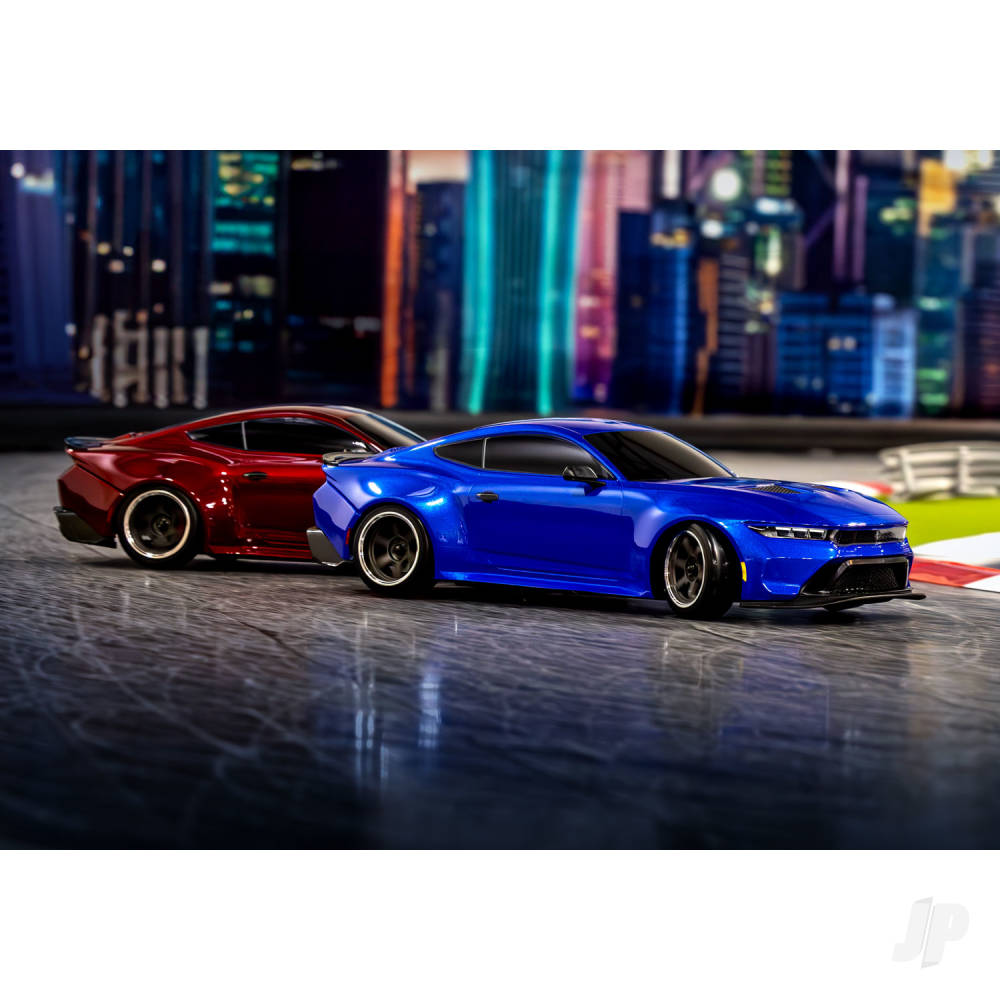 Traxxas 4-Tec Drift 2024 Ford Mustang 1:10 2WD RTR Electric, Green (+ TQi 3-ch, XL-5, Titan Drift 21T, Clipless Body)-7