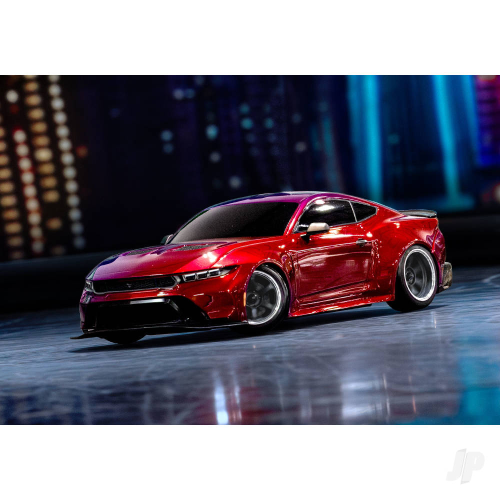 Traxxas 4-Tec Drift 2024 Ford Mustang 1:10 2WD RTR Electric, Green (+ TQi 3-ch, XL-5, Titan Drift 21T, Clipless Body)-12
