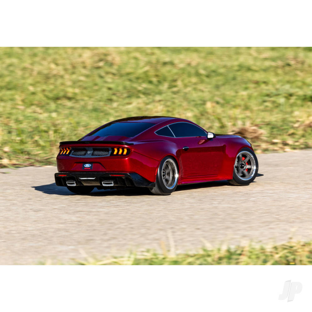 Traxxas 4-Tec Drift 2024 Ford Mustang 1:10 2WD RTR Electric, Green (+ TQi 3-ch, XL-5, Titan Drift 21T, Clipless Body)-16