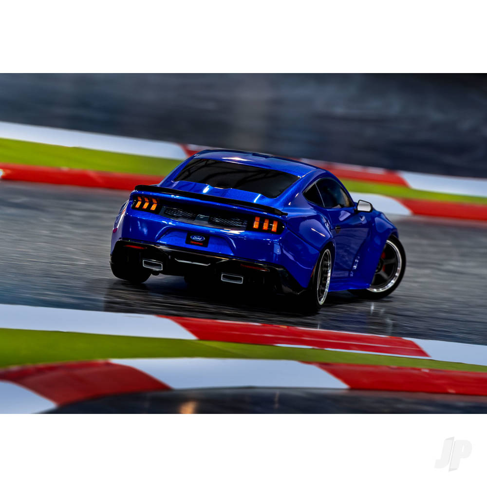 Traxxas 4-Tec Drift 2024 Ford Mustang 1:10 2WD RTR Electric, Green (+ TQi 3-ch, XL-5, Titan Drift 21T, Clipless Body)-44