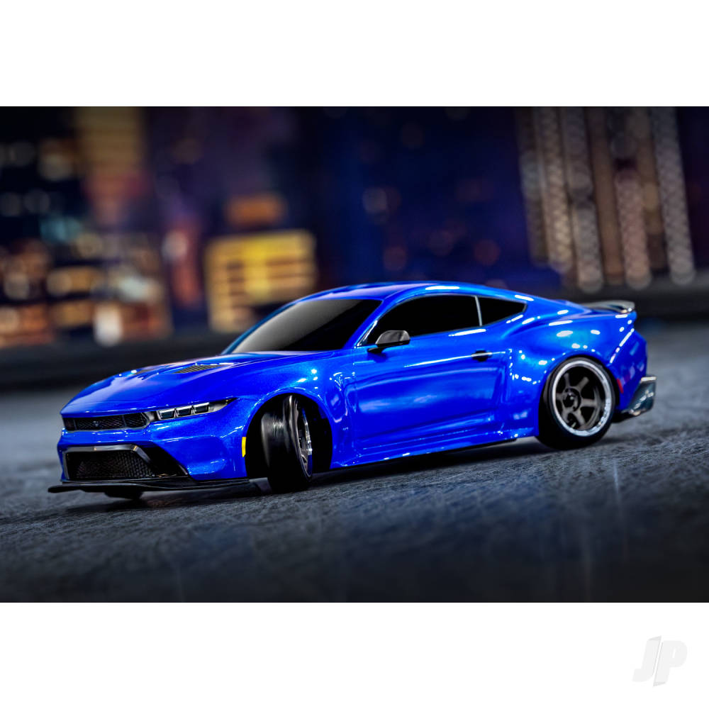 Traxxas 4-Tec Drift 2024 Ford Mustang 1:10 2WD RTR Electric, Green (+ TQi 3-ch, XL-5, Titan Drift 21T, Clipless Body)-45