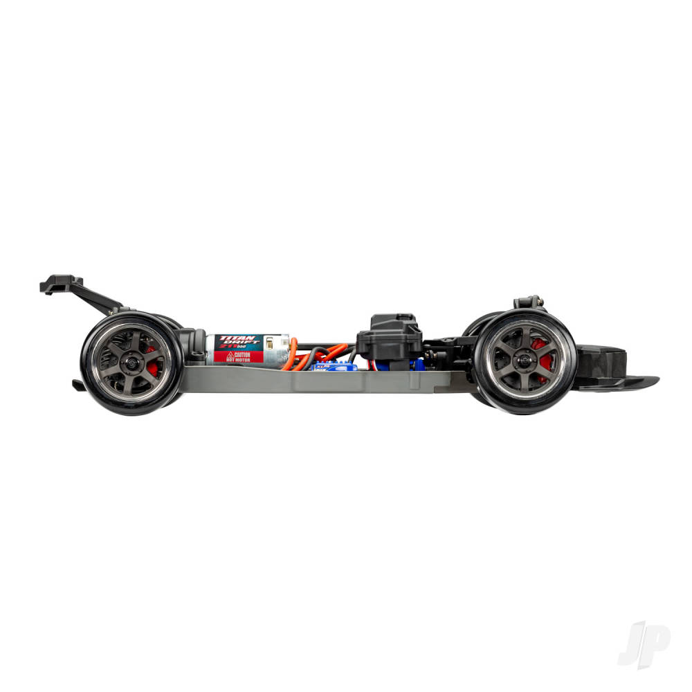 Traxxas 4-Tec Drift 2024 Ford Mustang 1:10 2WD RTR Electric, Green (+ TQi 3-ch, XL-5, Titan Drift 21T, Clipless Body)-54