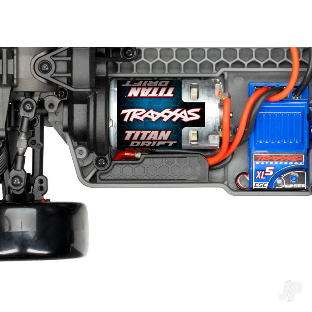 Traxxas 4-Tec Drift 2024 Ford Mustang 1:10 2WD RTR Electric, Green (+ TQi 3-ch, XL-5, Titan Drift 21T, Clipless Body)-61