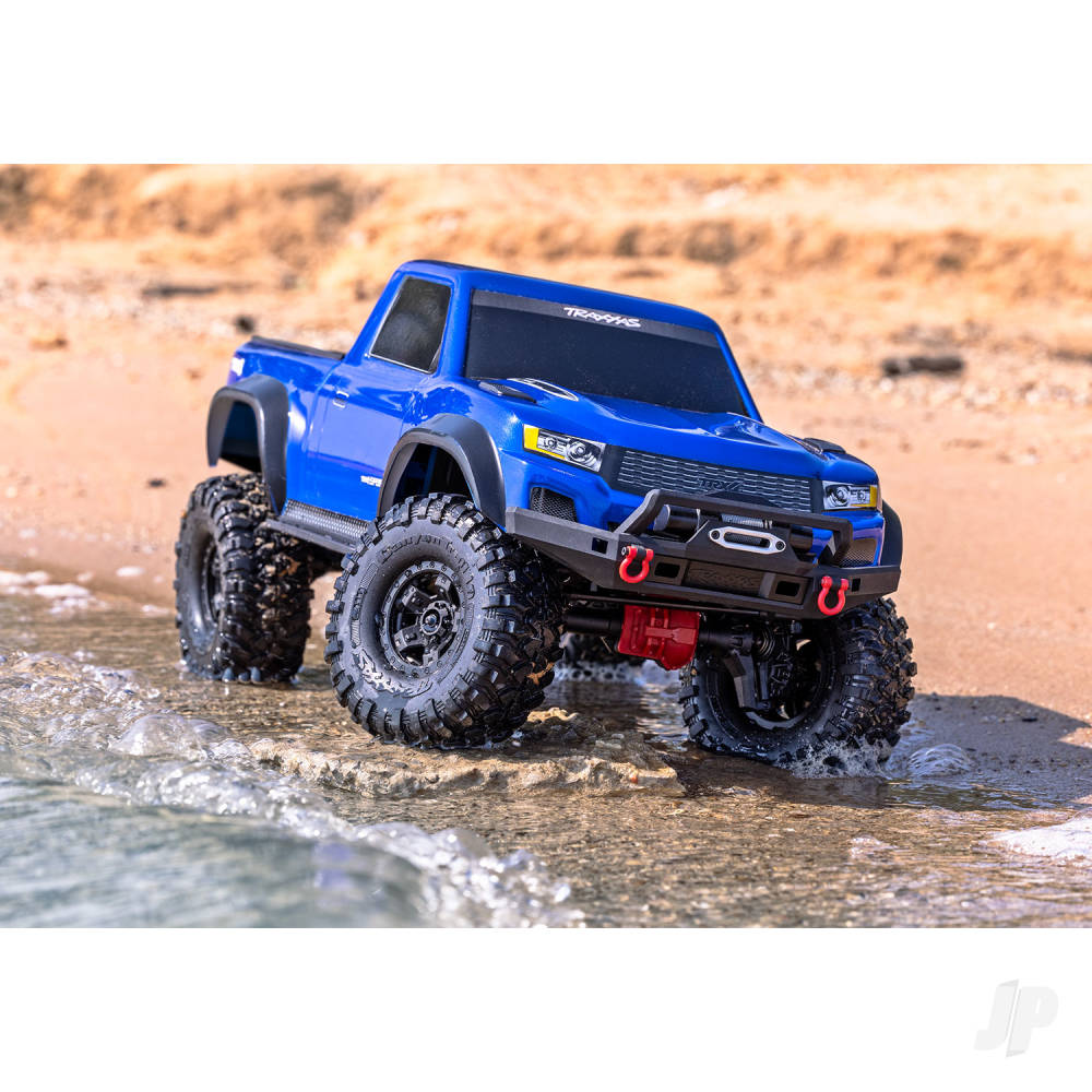 Traxxas TRX-4 Sport 1:10 4X4 Electric All-Terrain Crawler Truck, Blue (+ TQ 2-ch, XL-5 HV, Titan 550, Clipless Body)-5
