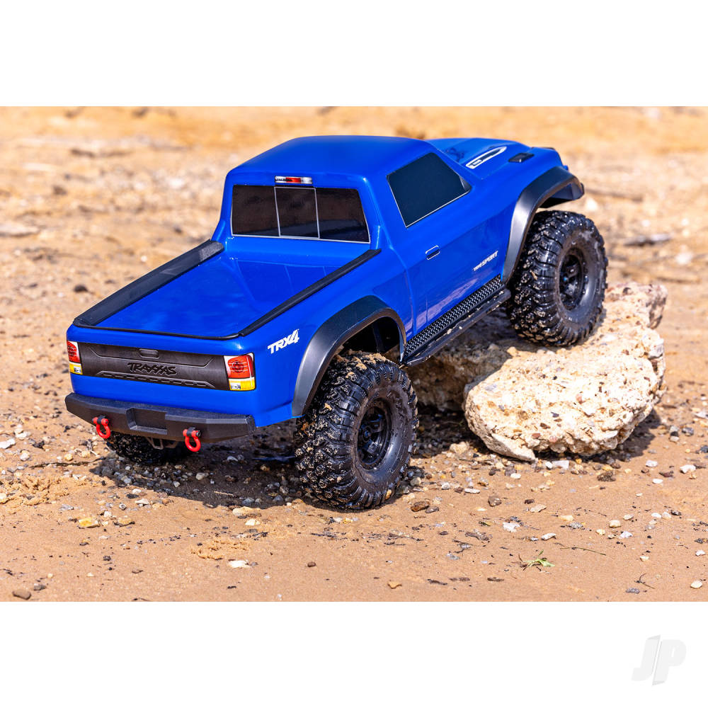 Traxxas TRX-4 Sport 1:10 4X4 Electric All-Terrain Crawler Truck, Blue (+ TQ 2-ch, XL-5 HV, Titan 550, Clipless Body)-6
