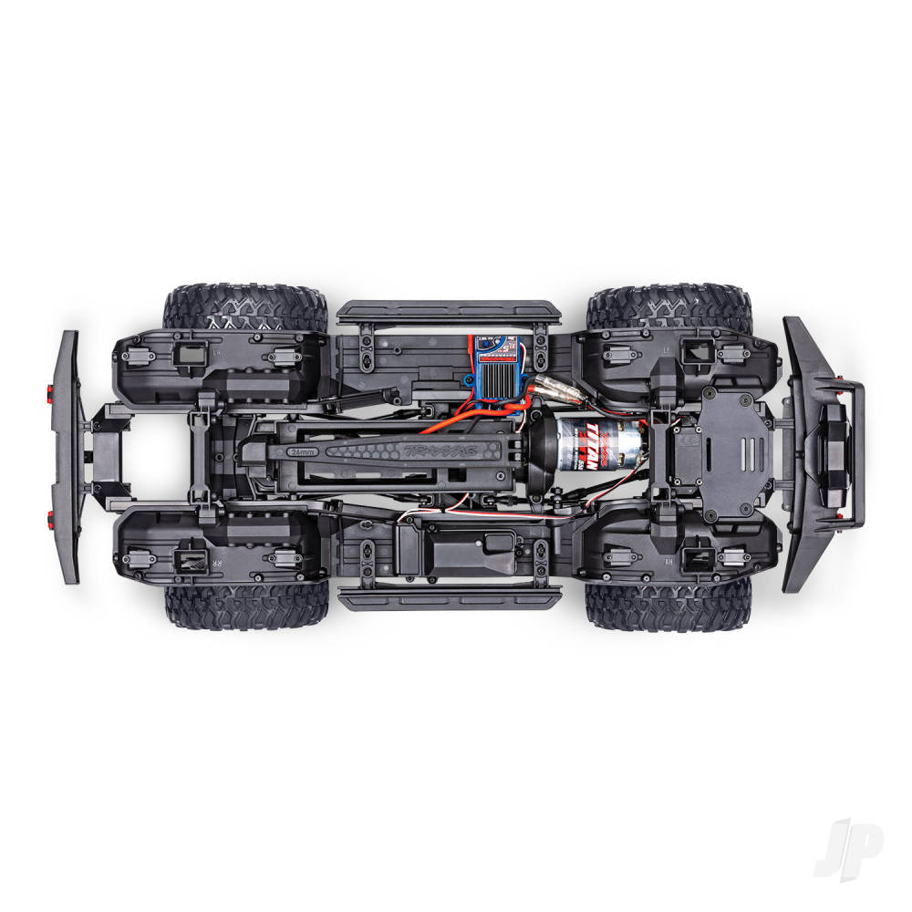 Traxxas TRX-4 Sport 1:10 4X4 Electric All-Terrain Crawler Truck, Blue (+ TQ 2-ch, XL-5 HV, Titan 550, Clipless Body)-9