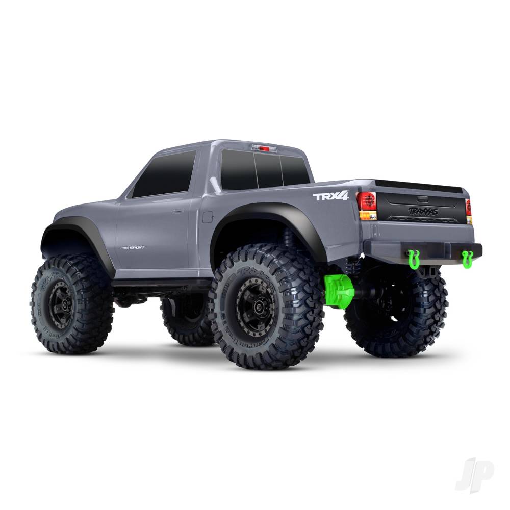 Traxxas TRX-4 Sport 1:10 4X4 Electric All-Terrain Crawler Truck, Grey (+ TQ 2-ch, XL-5 HV, Titan 550, Clipless Body)-4