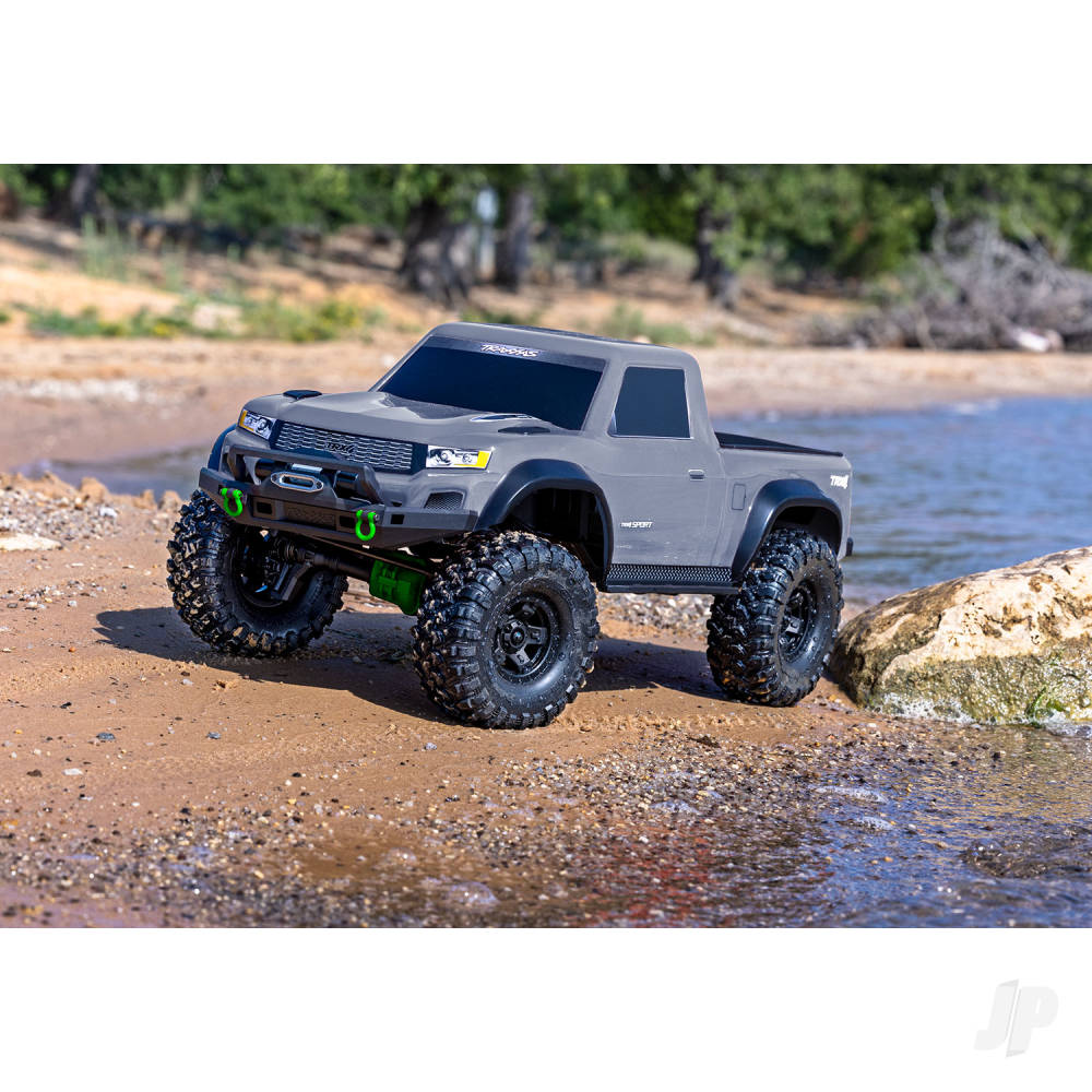 Traxxas TRX-4 Sport 1:10 4X4 Electric All-Terrain Crawler Truck, Grey (+ TQ 2-ch, XL-5 HV, Titan 550, Clipless Body)-5