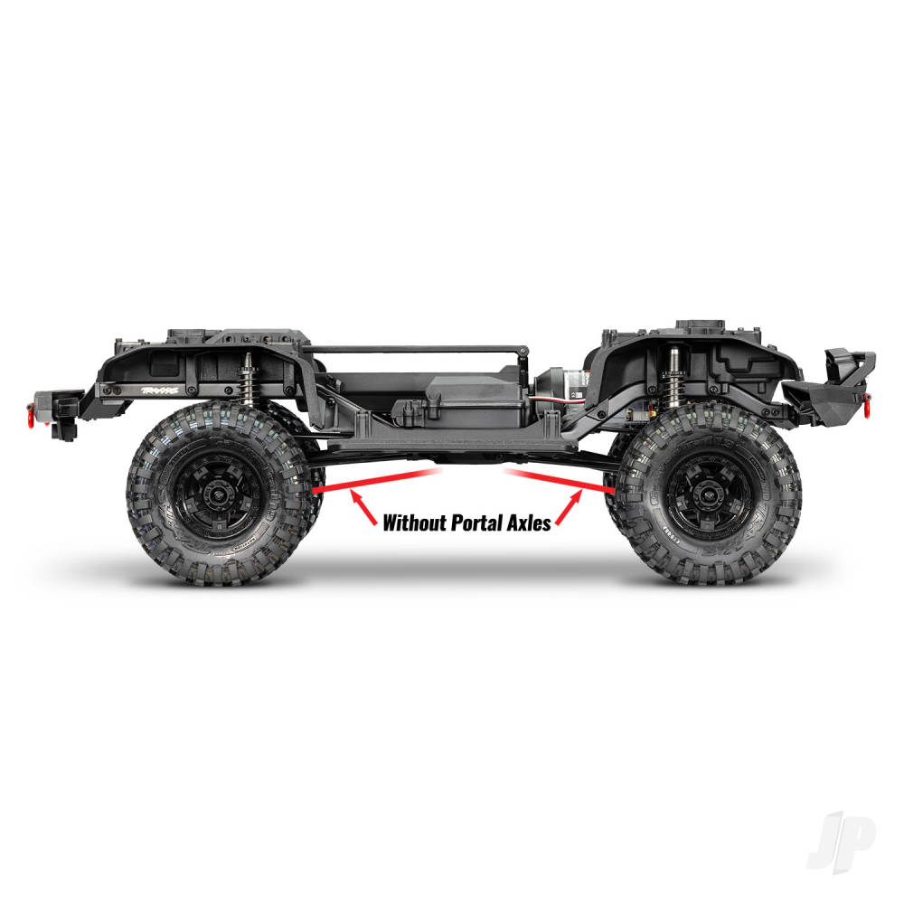 Traxxas TRX-4 Sport 1:10 4X4 Electric All-Terrain Crawler Truck, Grey (+ TQ 2-ch, XL-5 HV, Titan 550, Clipless Body)-17