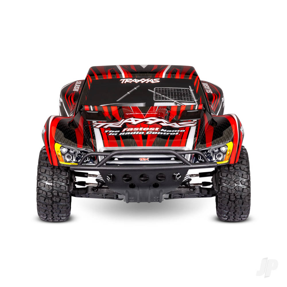 Traxxas Slash HD XL-5 1:10 2WD RTR Short Course Truck, Red (+ TQ 2-ch, Titan 550 12T, XL-5, Clipless Body)-4