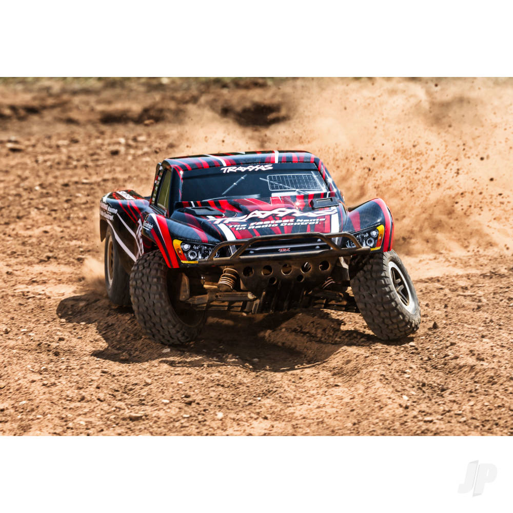 Traxxas Slash HD XL-5 1:10 2WD RTR Short Course Truck, Red (+ TQ 2-ch, Titan 550 12T, XL-5, Clipless Body)-7