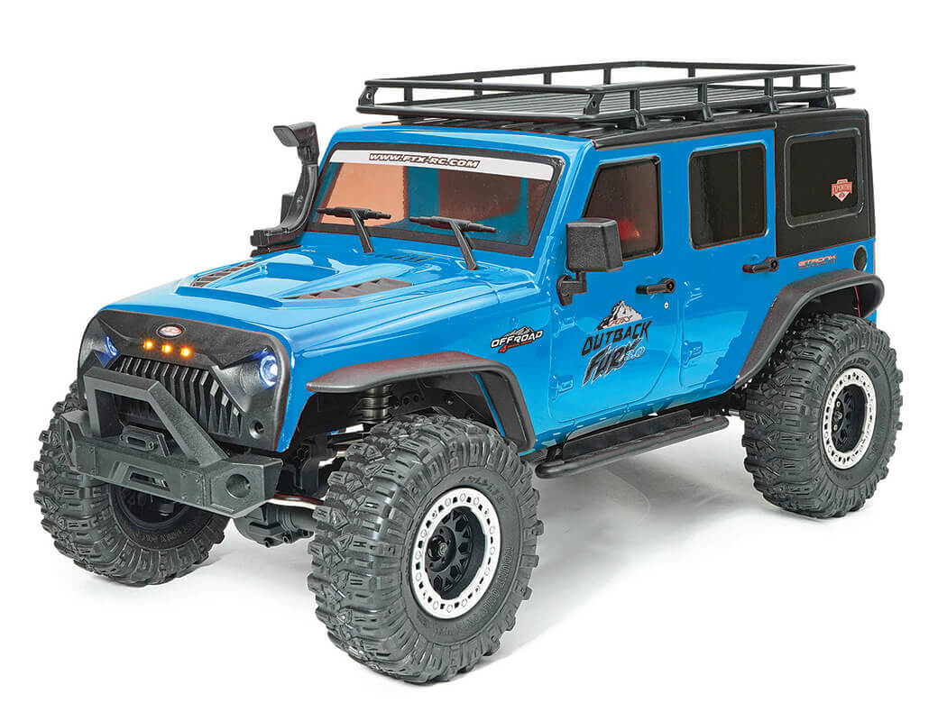FTX OUTBACK FURY 3.0 4X4 RTR TRAIL CRAWLER - BLUE